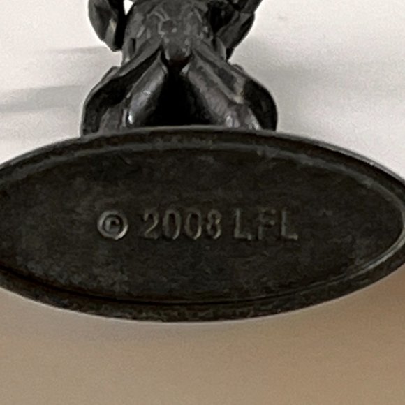 Star Wars LFL Pewter Figure Game Pieces Clone Wars 2008 LOT of 5 - Picture 7 of 7